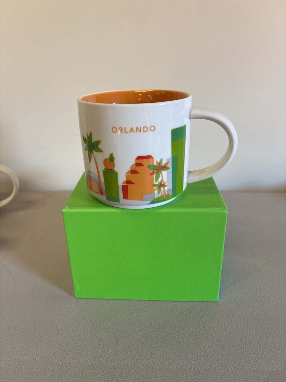Starbucks You Are Here Collection Orlando Florida 14oz Ceramic Coffee Mug